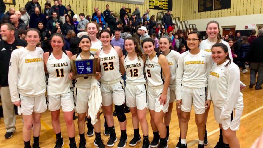 The Cresskill Girls’ Varsity team on Monday after their win over Park Ridge (photo from Jennifer Garcia’s Instagram)