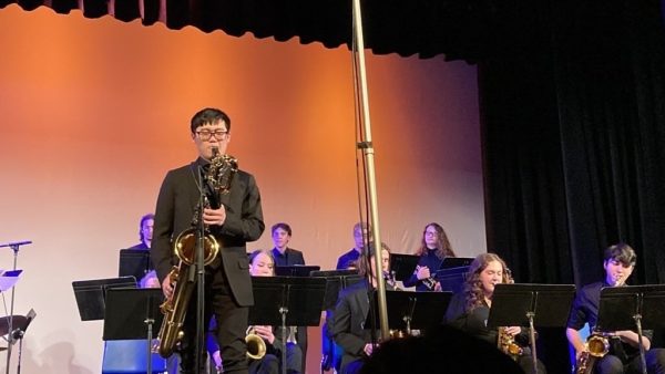 Philip's solo on bari sax