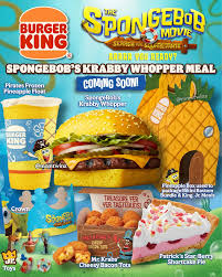 Spongebob Burger King Meal